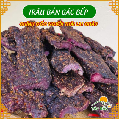 Thịt trâu gác bếp Tây Bắc TV