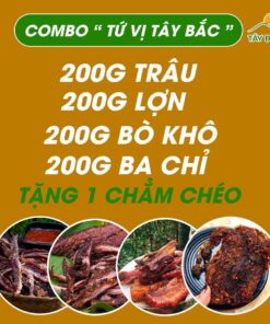 COMBO TỨ VỊ TÂY BẮC (800g)