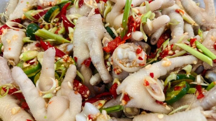 Chân gà xả tắc