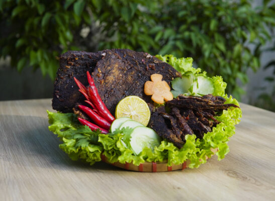 Thịt gác bếp - Đặc sản Tây Bắc