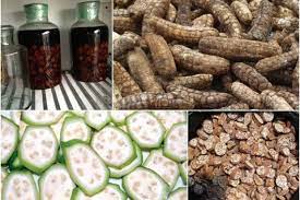 Rượu ngâm chuối hột rừng