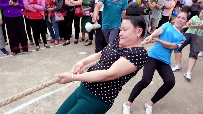 Trò chơi kéo co của dân tộc Thái - Du lịch văn hóa Lai Châu