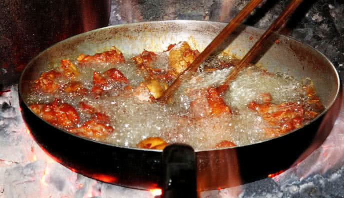 Bê chao tỏi Mộc Châu Món ngon khó cưỡng