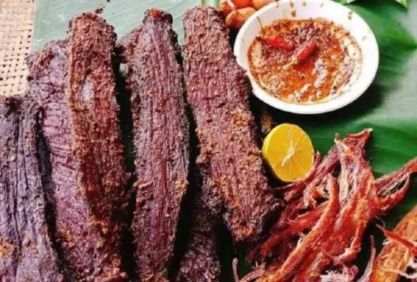 Làm thịt heo gác bếp thành phẩm làm thịt heo gác bếp