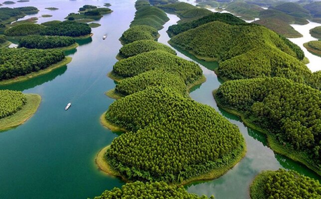 du lịch Hồ Thác Bà du lịch Hồ Thác Bà
