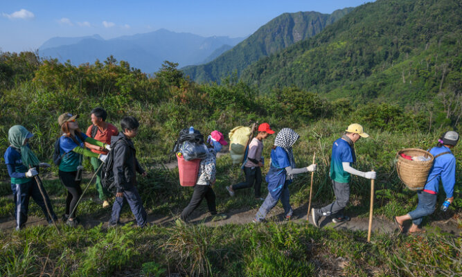 Kinh nghiệm leo núi Fansipan