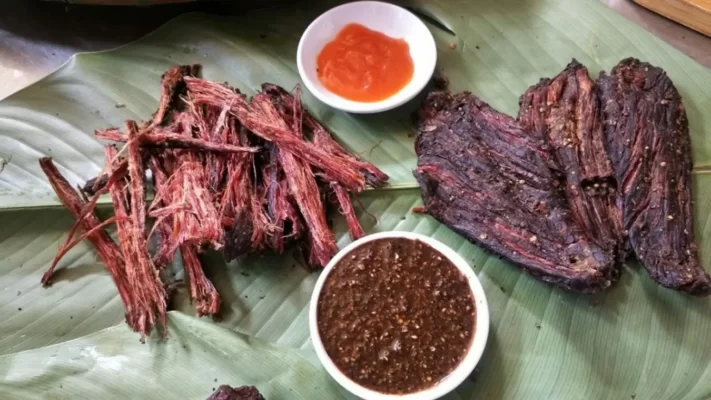 nguồn gốc thịt trâu gác bếp