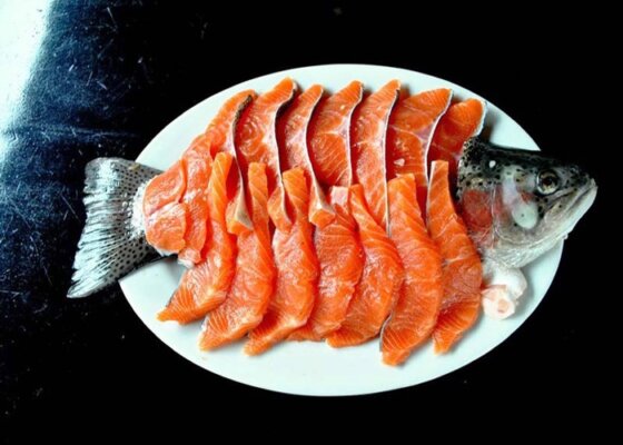 lẩu cá hồi Sapa