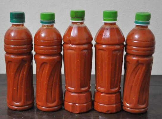 Cách làm tương ớt mường Khương