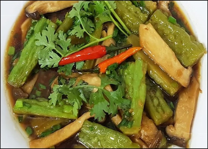 chế biến món ăn với mướp đắng