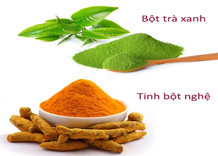 Mách bạn dưỡng da với mặt nạ tinh bột nghệ, trà xanh và mật Mách bạn dưỡng da với mặt nạ tinh bột nghệ trà xanh và mật ong