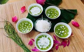 Các món ăn từ cốm Các món ăn từ cốm