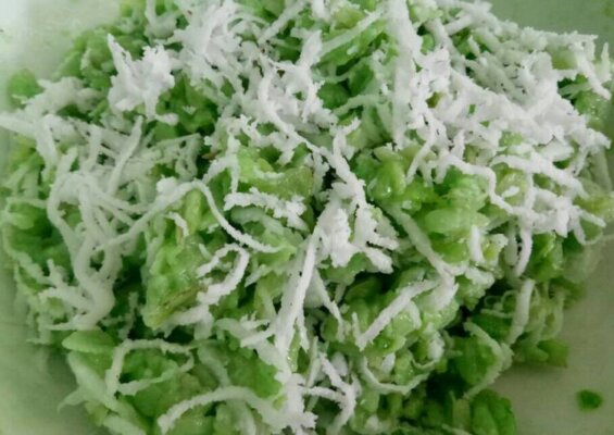 Các món ăn từ cốm Các món ăn từ cốm