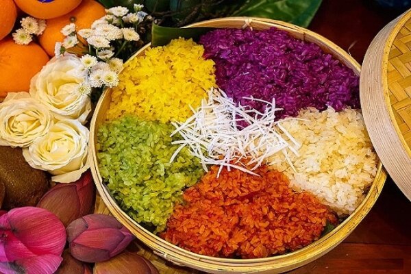 Xôi tím Tây Bắc đậm đà hương vị vùng cao Xôi tím Tây Bắc đậm đà hương vị vùng cao