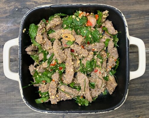Chế biến món ăn từ thịt bò Tây Bắc Chế biến món ăn từ thịt bò Tây Bắc