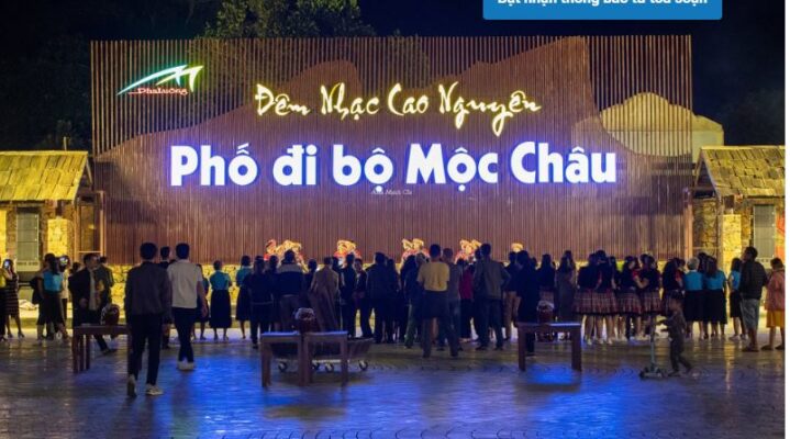 Khám phá chợ đêm Mộc Châu