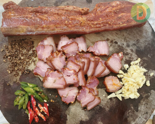 Ba chỉ gác bếp xào gì ngon