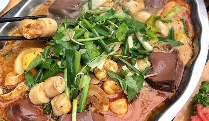 Cách nấu thắng cố lòng bò đậm vị Tây Bắc