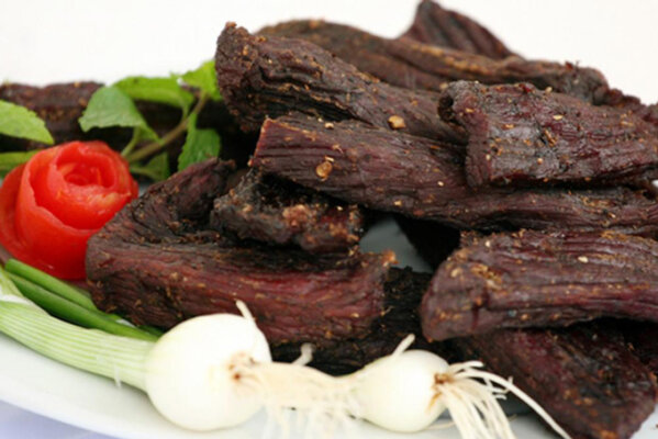 cách làm thịt trâu nướng Tây Bắc