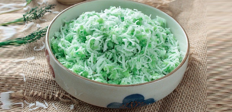 1 số cách chế biến cốm xanh