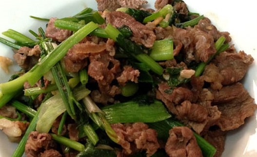 Lá đương quy xào
