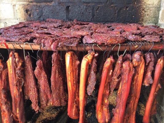 Ba chỉ gác bếp Tây Bắc