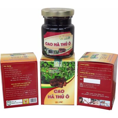 Cao hà thủ ô và cách chế biến như thế nào