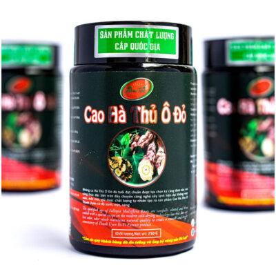 Cách uống cao hà thủ ô hiệu quả Hướng dẫn cách dùng cao hà thủ ô