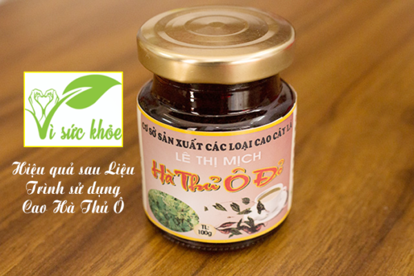 Cao hà thủ ô có tốt không