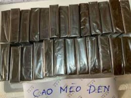 Sử dụng cao mèo đen