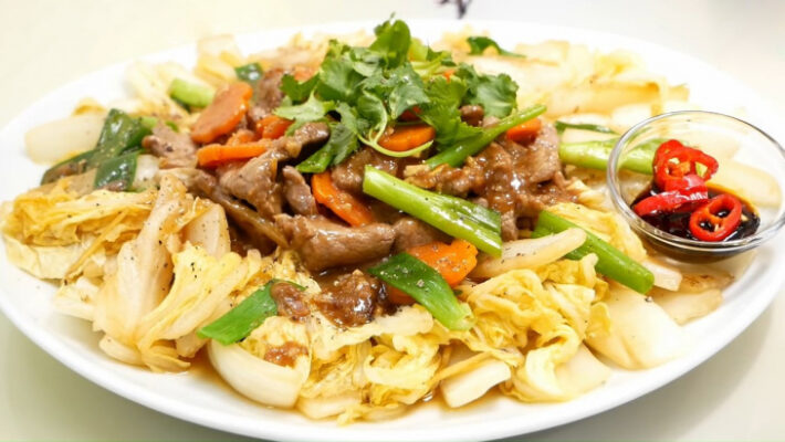 Bì trâu xào có gì hấp dẫn