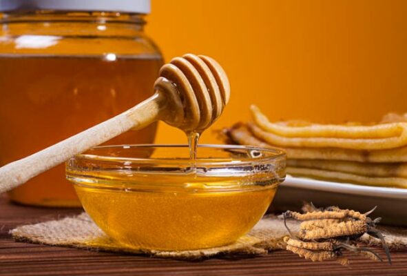 đông trùng hạ thảo mật ong