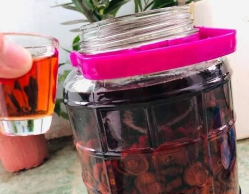 Cách ngâm táo mèo khô với rượu