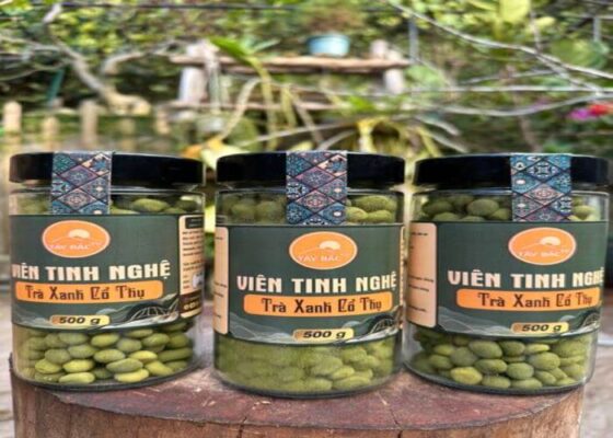 Viên tinh nghệ trà xanh có tác dụng gì