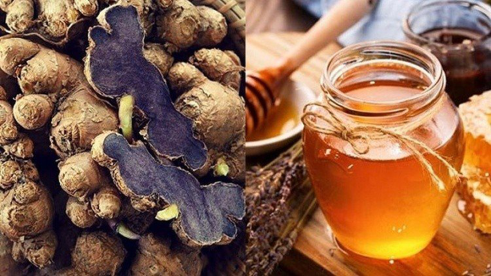 Công dụng thần kỳ của gừng đen ngâm mật ong