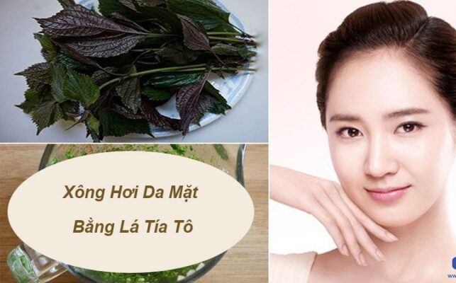 Lợi ích của lá tía tô với da