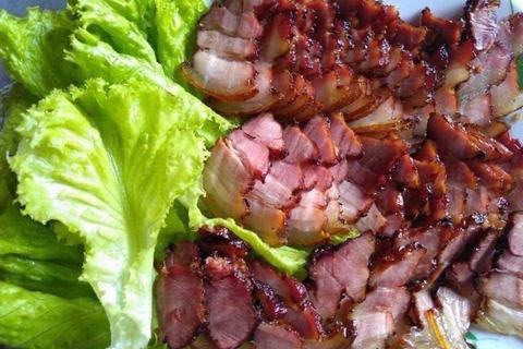Cách chế biến thịt ba chỉ hun khói Tây Bắc cực cực ngon