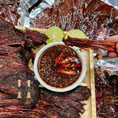 Chẩm chéo Tây Bắc chấm gì ngon