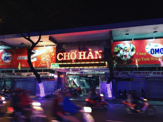 Hướng dẫn đường đi đến chợ Hàn Đà Nẵng