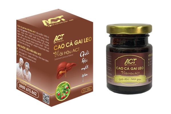Công dụng của cao cà gai leo với bệnh gan