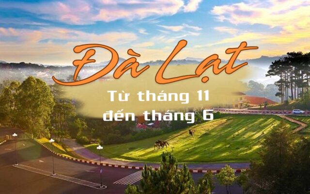 Vẻ đẹp đặc trưng của Đà Lạt tháng 6