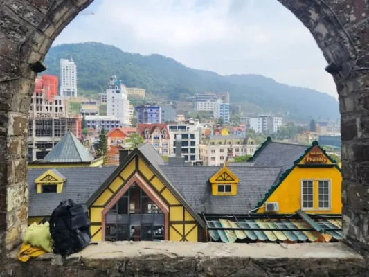 Nhà thờ đá ở Tam Đảo