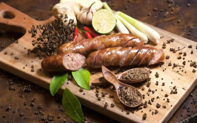 Cách thưởng thức món lạp sườn Tây Bắc