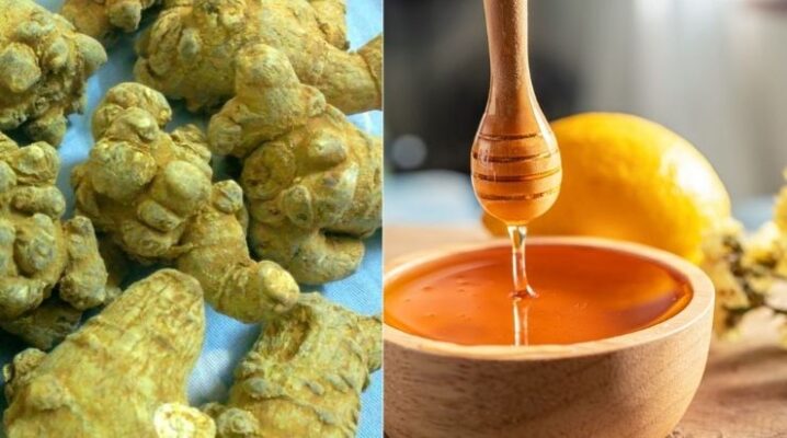 Uống bột tam thất với mật ong