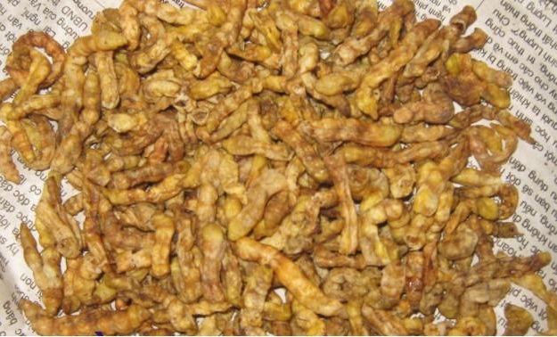 Ngâm rượu sâu chít khô chuẩn Tây Bắc