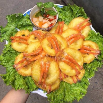 Cách làm đặc sản bánh tôm Hà Nội