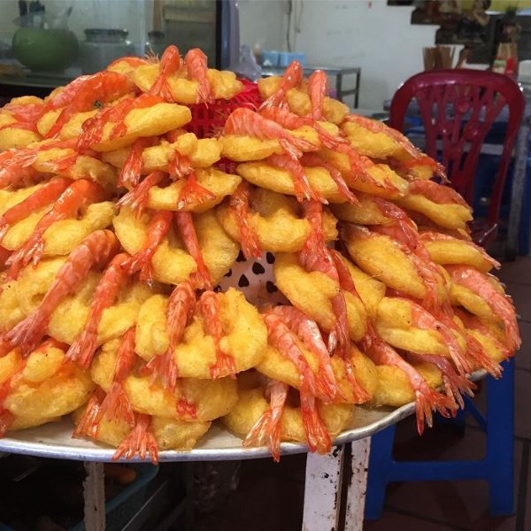 Đặc sản bánh tôm Hà Nội