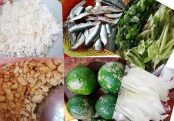 Cách ăn gỏi cá trích miền Tây