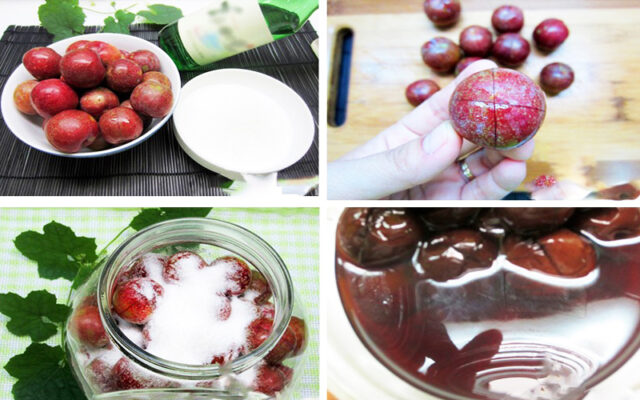 Rượu mận máu và cách ngâm đơn giản tại nhà