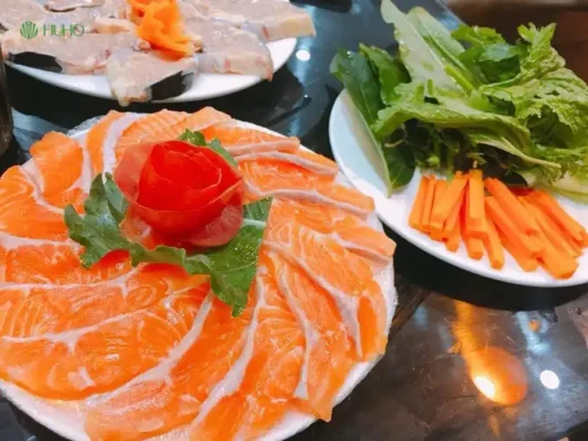 Lẩu cá hồi Sapa món ngon ngày lạnh